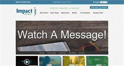 Desktop Screenshot of impactcommunitychurch.org